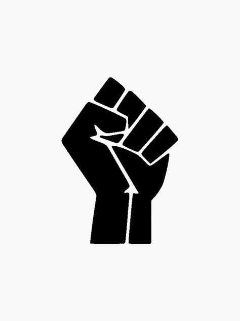 Black Activist Tattoos, Black Lives Matter Tattoo Ideas, Blm Sticker, Integrate Art, School Merch, Black Lives Matter Symbol, Black Designers, Black Lives Matter Poster, Power Logo