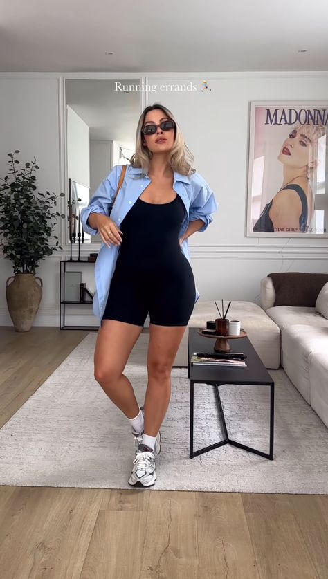 White Sneakers Outfit Black Women, Summer Errands Outfit Shorts, Comfy Bowling Outfits, Date Day Outfit Summer, New Balance Dress Outfits, New Balance 9060 Outfit Women Summer, Feminine Athleisure Style, Streetwear Fashion Women Summer 2024, Dress And Tennis Shoes Outfits