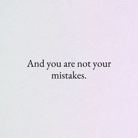 🔴 You are NOT your past mistakes. My friends, if you like this carousel slide, please drop a heart and follow me. Thanks so much. I appreciate you. 😘 . . . . #quotes #quotestoliveby #inspire #inspiration #inspirational #mentalhealth #wellbeing #holistic #journey #selflove #selfcare #relationship #mistakes #relationshipquotes #mood #growth #goals #regretquotes #mindfulness #therapy #heal #healing #consciousness #qotd #couplegoals #youarenotyourthoughts Past Mistakes Quotes Relationships, Past Mistakes Quotes, I Appreciate You Quotes, Appreciate You Quotes, Mindfulness Therapy, Regret Quotes, Mistake Quotes, Growth Goals, Relationship Mistakes