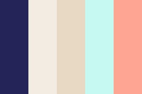 Mint Coral Navy Tan Color Palette Kids Color Palette, Tan Color Palette, Mint Coral, Coral Navy, Living Room Color Schemes, Bedroom Color Schemes, Pink Interior, Photoshop Design, Colour Schemes