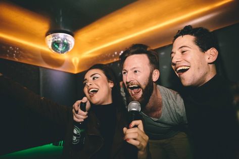 One of the most noted karaoke names in London, Lucky Voice is all about premium private booths with a top notch karaoke experience. Check out all of the Lucky Voice venues in London. Karaoke Booth, Ball Pits, Karaoke Bar, Karaoke Room, London Venues, Office Christmas Party, Bar Interior, Family Trips, Office Christmas