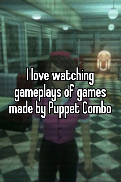 Night Ripper Puppet Combo, 2000s Horror Games Aesthetic, Old Horror Game Aesthetic, Horror Game Girl Aesthetic, Puppet Combo Pfp, Indie Horror Game Aesthetic, Puppet Combo Games, Puppet Combo Aesthetic, Horror Games Aesthetic