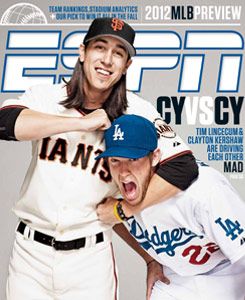 Sf Giants Baseball, San Francisco Giants Baseball, Espn Magazine, Clayton Kershaw, Baseball Park, Sports Magazine, Dodgers Fan, Giants Baseball, Giants Fans