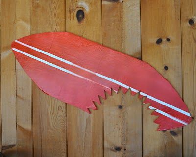 Shark bite surf board, as shark party decor Cardboard Surfboard, Sharknado Party, Jaws Party, Shark Week Party, Shark Themed Party, Shark Themed Birthday Party, Surf Party, Shark Birthday Party, Shark Party