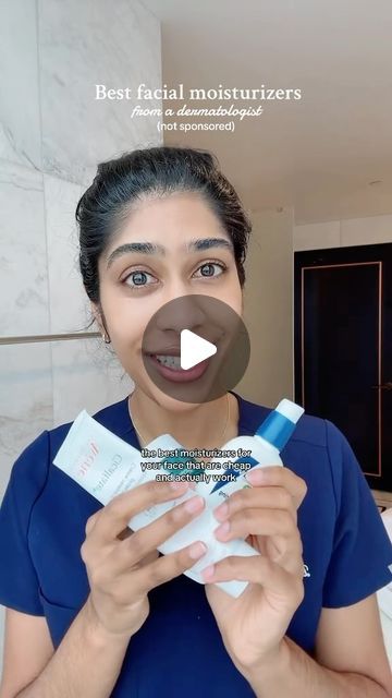 Dr. Neera Nathan on Instagram: "Best face moisturizers and face creams that are budget friendly but actually work from a dermatologist. #moisturizer #facialmoisturizer #facecream #fyp #notsponsored" Best Dermatologist Skincare, Best Moisturizer For Dehydrated Skin, Best Face Moisturizer Dermatologist, Good Moisturizer For Face, Face Moisturizer For Combination Skin, Facial Moisturizer For Dry Skin, Best Moisturizer For Face, Simple Replenishing Rich Moisturizer, Best Night Moisturizer