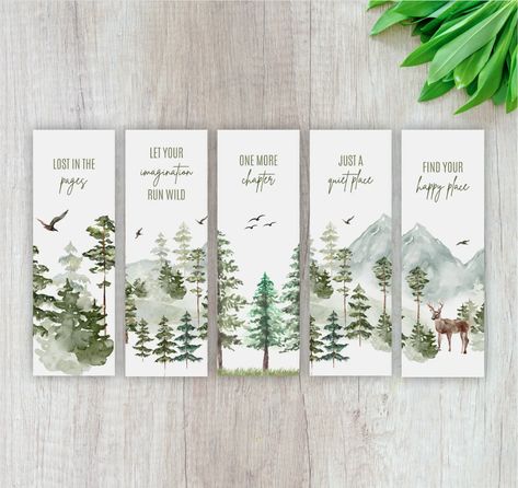 Bookmark Watercolor, Bookmarks Quotes, Bookmark Printing, Quotes Book, Creative Bookmarks, Printable Bookmarks, Nice Quotes, Bookclub Gifts, Watercolor Bookmarks