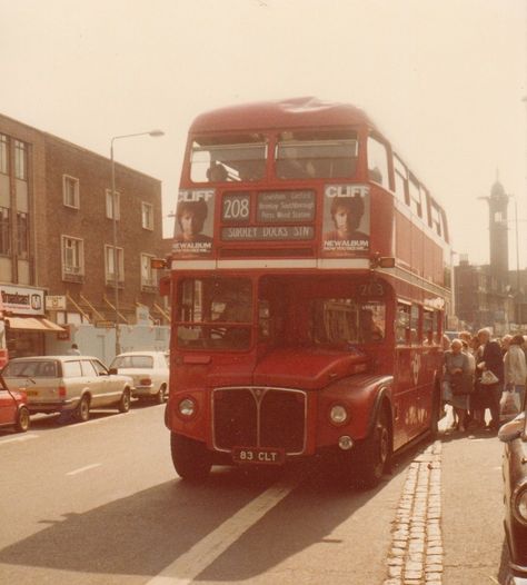 Lewisham High Street Lewisham South East London England in the Late 1970's London 70s Aesthetic, London 1990s, 1970 London, Sixties Aesthetic, London 80s, London Downtown, 1970s London, 70s Uk, 90s London