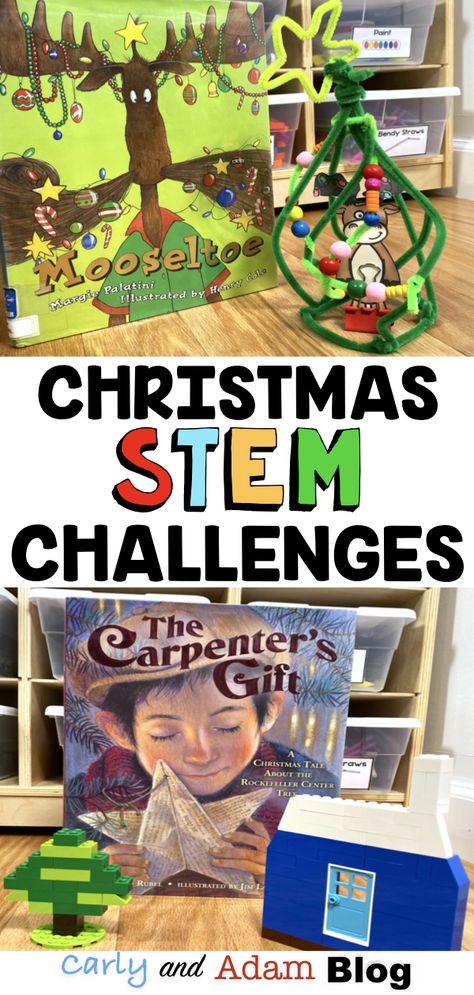 Christmas Read Alouds, December Stem, Christmas Stem Challenge, Coding Challenges, Christmas Stem Activities, Christmas Read Aloud, Holiday Stem, Elementary Stem Activities, Rockefeller Center Christmas Tree