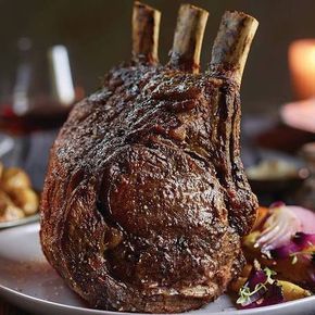 Bone-in Prime Rib Roast 1, 5.5 lb from The Kansas City Steaks Company Prime Rib Roast Recipe Bone In, Bone In Rib Roast, Boneless Prime Rib Recipe, Cooking Prime Rib Roast, Slow Roasted Prime Rib, Take Initiative, Beef Rib Roast, Smoked Prime Rib, Prime Rib Roast Recipe