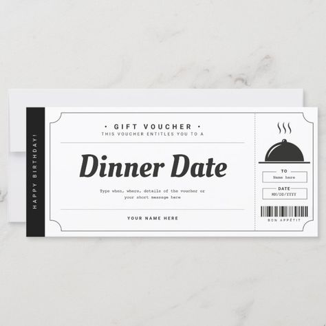 Free Printable Gift Certificates, Restaurant Card, Restaurant Vouchers, Food Vouchers, Gift Voucher Design, Diy Dinner, Restaurant Business Cards, Dinner Gifts, Restaurant Coupons