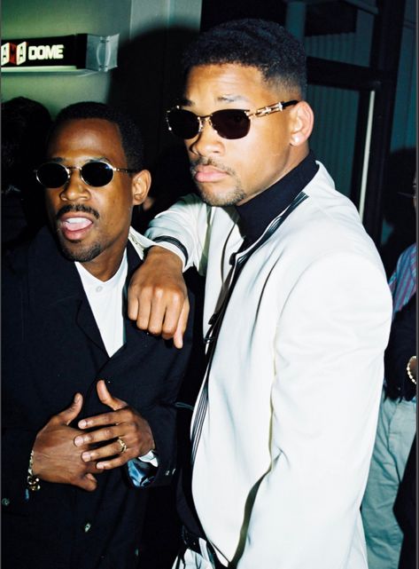 Will Smith And Martin Lawrence, Will Smith Bad Boys, Bad Boys Movie, Legendary Pictures, Martin Lawrence, 90s Hip Hop Fashion, Black Entertainment, Bad Boy Aesthetic, Black Actors