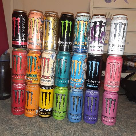 yes i am the monster monster. Monster Cans Diy, Monster Flavors, Monster Energy Drinks, Monster Room, Addictive Personality, Rauch Fotografie, Monster Pictures, Also Me, Monster Crafts