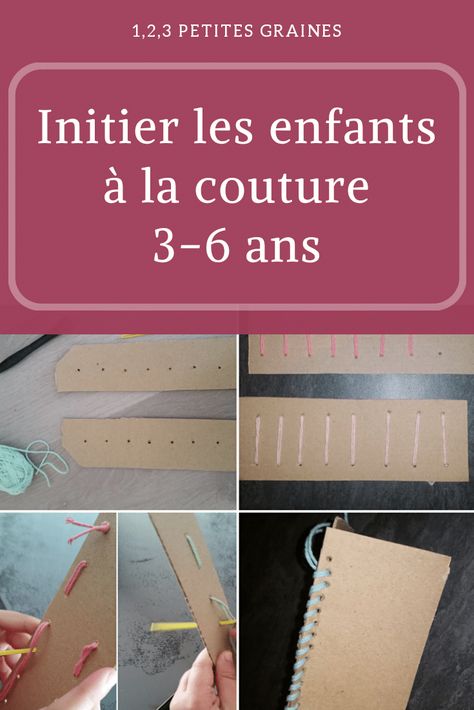 La couture est activité de vie pratique montessori par excellence. Motricité fine, concentration, volonté sont travaillées.  Je vous explique en détail comment je m'y prends.  #montessori #viepratique #3-6ans Couture Montessori, Montessori Diy, Montessori Ideas, Diy Toddler, Petite Section, The Last Word, Unschooling, Montessori Activities, Home Activities