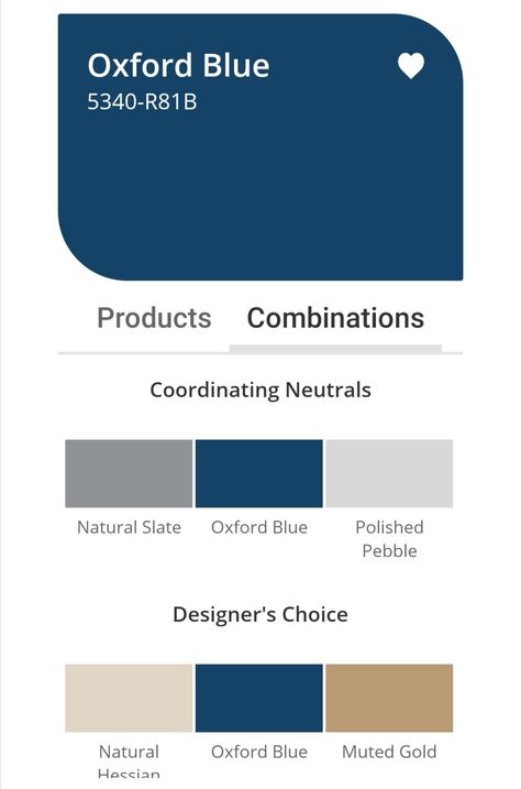 Oxford Blue Color Palette, Oxford Blue Aesthetic, Navy Blue Mood Board, Professional Blue Color Palette, Corporate Colour Palette, Blue Colour Combinations, Blue Brand Colour Palette, Dulux Oxford Blue, Navy Blue Branding Identity