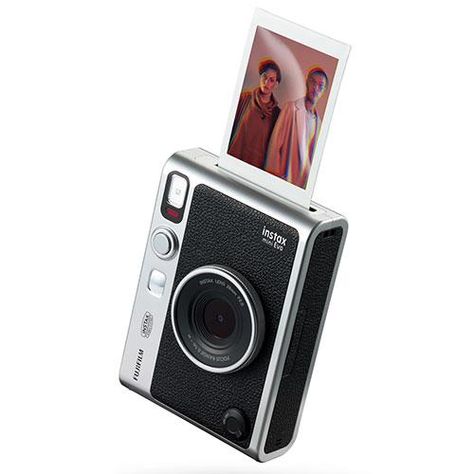 Buy instax mini Evo Instant Camera in Black - Jessops Instax Evo, Fujifilm Instax Mini Evo, Instax Mini Evo, Instax Mini Album, Smartphone Printer, Instax Film, Classic Camera, Retro Camera, Color Film