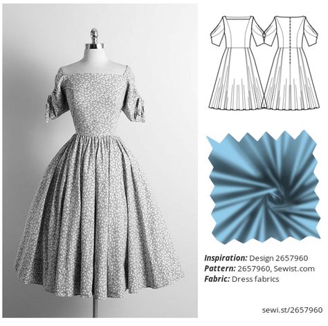 Quick Dress Pattern, Cottagecore Sewing, Vintage Skirt Pattern, Clothing Sewing Patterns, Begginer Sewing Projects, Betty Dress, Wedding Dress Patterns, Sewing Design, Dress Sewing Pattern