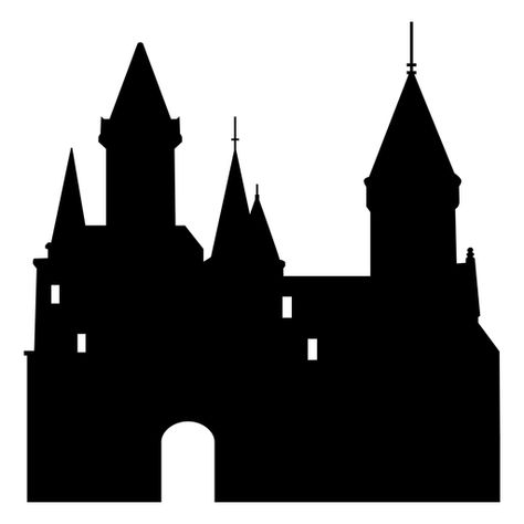 Medieval castle Silhouette PNG Design Castle Png, Castle Vector, Castle Silhouette, Small Playroom, Background Winter, Silhouette Png, Medieval Castle, Bird Drawings, Design Ad