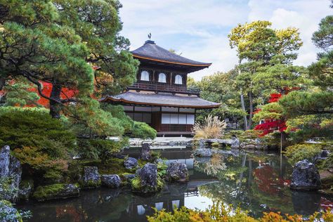 The silver lining of Ginkakuji Temple is its beauty in imperfection. Ginkakuji Temple, Ginkakuji, Temple Drawing, Beauty In Imperfection, Golden Pavilion, Japan Temple, Japanese Gardens, A Thousand Years, Japanese Aesthetic