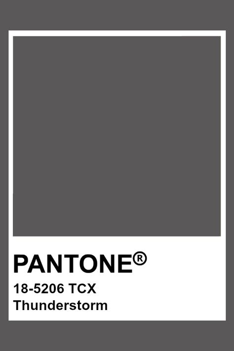 PANTONE 18-5206 TCX Thunderstorm Pantone Tcx, Pantone Color Chart, Pantone Swatches, Pantone Palette, Pantone Colour Palettes, Pantone Colors, Colour Board, Colour Palettes, Colour Schemes