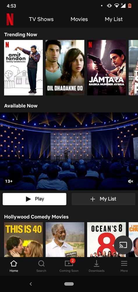 movies and videos app Ui Netflix Home Page, App Home Page, Design Yearbook, Netflix Home, Netflix App, Oceans 8, Ux Inspiration, Movie App, Yearbook Design