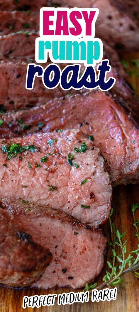 Perfect Rump Roast - main dishes #maindishes Oven Roasted Beef Rump Roast, Easy Rump Roast Recipes, Baked Rump Roast, Rump Roast In The Crockpot, Pressure Cooker Rump Roast, Cooking A Rump Roast In The Oven, Recipe For Rump Roast, Cab Rump Roast Recipes, Oven Roasted Rump Roast