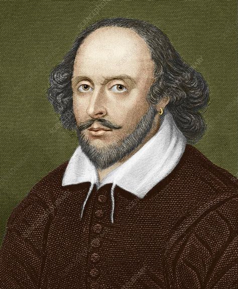 William Shakespeare, English playwright - Stock Image - C003/6793 - Science Photo Library William Shakespeare Photo, Beautiful Poems, Project Cover Page, Narrative Poem, English Writers, Good Stories, William Wordsworth, English Poets, John Keats