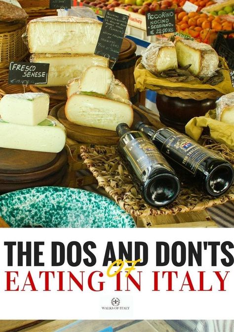 The Dos & Don'ts of Eating in Italy - Walks of Italy Venice Guide, Italy Guide, Euro Travel, Florence Food, Italy Trip Planning, Dream Holidays, European Trip, Turning 25, Visiting Italy