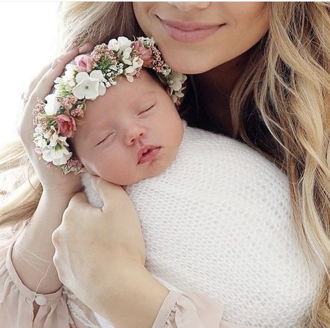 Halo Baby, Fish Fam, Baby Breath Flower Crown, Beach Business, Fisher Family, Newborn Crown, Taytum And Oakley, Crown Halo, Baby Flower Crown