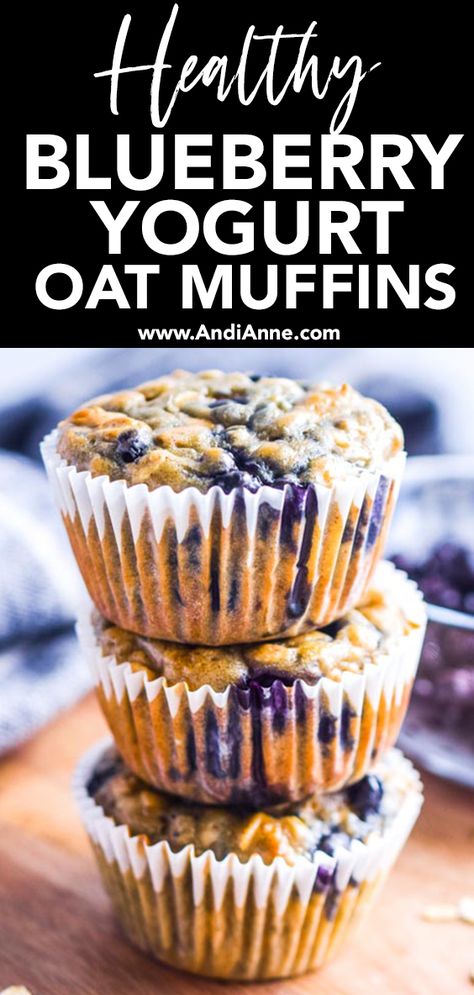 Health Breakfast Muffins, Blueberries Sauce, Yogurt Blueberry Muffins, Muffins Aesthetic, Greek Yogurt Blueberry, Croissants Breakfast, Greek Yogurt Blueberry Muffins, Blueberry Yogurt Muffins, Blueberry Yogurt