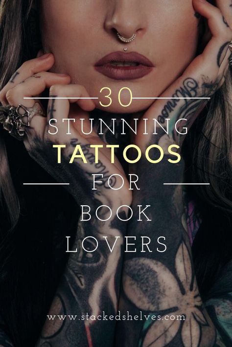 Literary Tattoos Books, Tattoos For Book Lovers, Literary Tattoos Quotes, Literary Tattoo, Book Lover Tattoo, Stunning Tattoos, One Word Tattoos, Bookish Tattoos, Tattoos Quotes