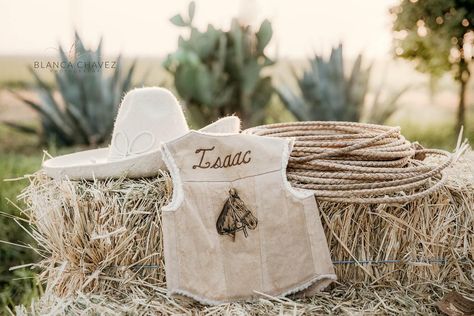 Family & Wedding Photographer on Instagram: “A little sneak peek of Isaac’s photo session!! 🐎 . . . .  #baptism #charro #charros #photography #rancho #mexicano #jalisco #sobrero…” Bautizo Ideas Decoracion Charro, Mexican Baptism Ideas Boy, Charro Baptism Decorations, Charro Baptism, Charro Theme, Baptism Themes, Bautizo Ideas, Baptism Centerpieces, Rustic Photography