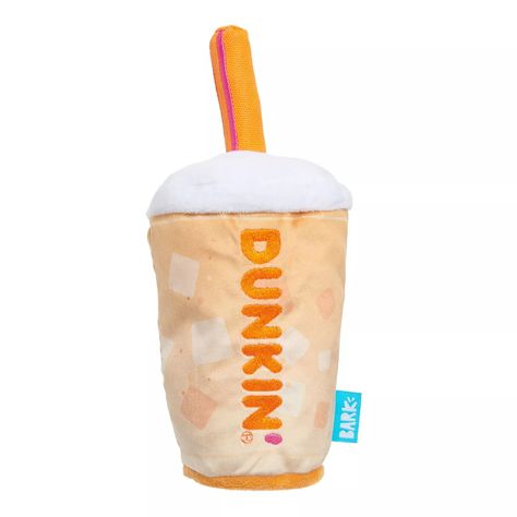 BARK and Dunkin' Create Dog Toy Line with Dunkin' Iced Coffee Dog Toy Aesthetic Dog Toys, Vet Accessories, Dunkin Iced Coffee, Weekly Themes, Preppy Dog, Cute Dog Toys, Dog Accesories, Puppy Accessories, Puppy Stuff