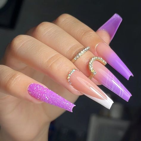 Pointed Nails, Xmas Nails, Manicure E Pedicure, Purple Nails, Long Acrylic Nails, Stiletto Nails, Perfect Nails, Nude Nails, Black Nails