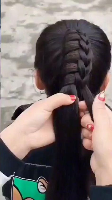 Tricks for Braided Hairstyles [Video] in 2022 | Beautiful braided hair, Hairdo for long hair, Braids for long hair Beautiful Braided Hair, Hair Braid Videos, Front Hair Styles, Hair Tutorials For Medium Hair, Hair Ponytail Styles, Hairdo For Long Hair, Hair Stylist Life, Easy Hairstyles For Long Hair, Braids For Long Hair