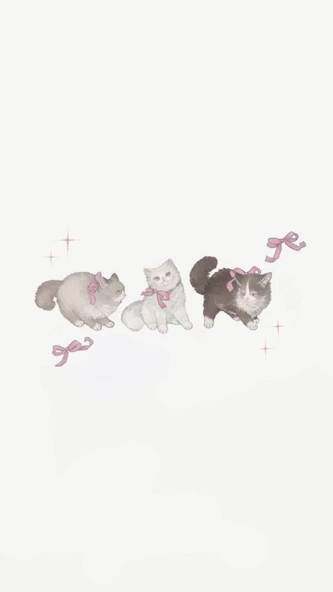 Cat And Bunny Wallpaper, Coquette Bunny Wallpaper, Bunny Coquette, Wallpaper Bunny, Coquette Bunny, Cat Profile, Bunny Wallpaper, Pfp Ideas, Iphone Layout