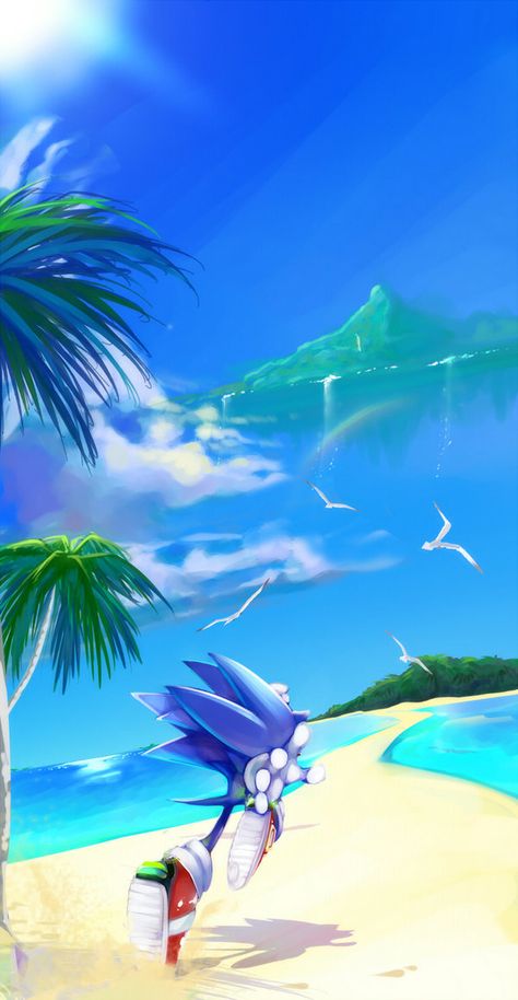 Sonic Wallpaper, Angel Island, Sonamy Comic, Being Lazy, Sonic Heroes, Sonic And Amy, Sonic 3, Sonic Franchise, Blue Hedgehog