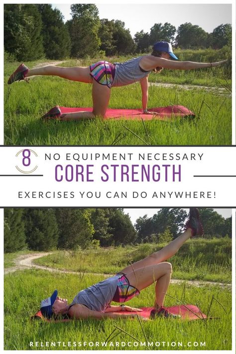 Runners Exercises, Runners Core Workout, Hips Workout, Exercise Tools, Core Exercises For Women, Core Strength Exercises, Strength Training For Runners, Faster Runner, Core Strengthening