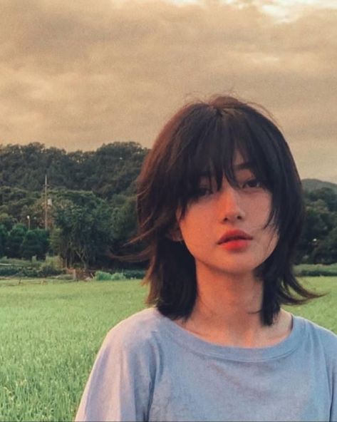 Asian Short Hair, Wolf Cut, Shot Hair Styles, Girl Short Hair, Short Hair Haircuts, Hair Reference, Asian Hair, Cut My Hair, Hair Inspo Color