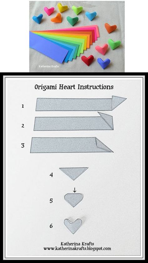 Hart Origami, Origami Heart Instructions, Kraf Kertas, Tutorial Origami, Cute Origami, Origami Patterns, Folding Origami, Instruções Origami, Seni Dan Kraf