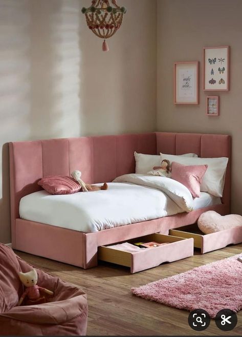 Kids Beds With Storage, Storage Bed Frame, Kids Bed Frames, Toddler Bedroom Girl, Kids Rainbow, Nursery Room Boy, Kids Beds, Standard Bed