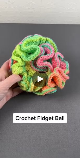 18 reactions | Make this large fidget toy for baby and he loves it
 #crochet #fidgettoys #crochetfidgettoy #crocheter #fidget #fidgettoys #Handmade #yarnlove #cute #diy #toys #crocheting #yarn #squishmallows #crochetpattern #crochetaddict #crochetlover #crochettoy #toycrochet #babytoys #baby #large #extralarge | Crochet World | Crochet World · Original audio Crocheted Squishmallows Pattern, Fidget Toy Crochet Pattern, Crochet Pop It Fidget Pattern, Crochet Pop It Fidget, Marble Fidget Crochet, Crochet Stim Toy, Crochet Fidget Toys, Crochet World, Crochet Lovers