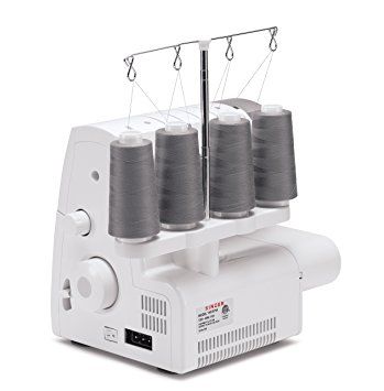 Amazon.com: SINGER 14CG754 ProFinish Serger Sewing Machine: Arts, Crafts & Sewing Singer Overlock, Serger Machine, How To Thread, Overlock Machine, Sewing Seams, Serger Sewing, Blind Hem, Sewing Machine Reviews, Sewing Machine Needles