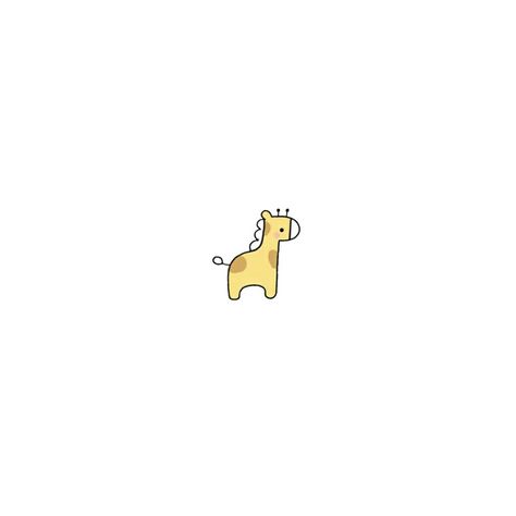 Giraffe Cartoon Wallpaper, Cute Giraffe Doodle, Giraffe Simple Drawing, Small Cartoon Drawings, Giraffe Doodle, Cute Giraffe Drawing, Giraffe Cute, Cute Small Drawings, Giraffe Drawing