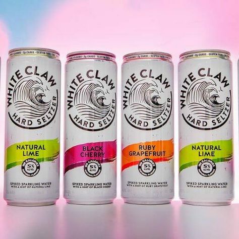 White Claw is a brand of hard seltzer produced by Mark Anthony Brands. It is made with a blend of seltzer water, alcohol, and natural fruit flavors. White Claw has become one of the most popular brands of hard seltzer in the United States. - https://flightwinebar.com/non-alcoholic-beverages/seltzer/what-is-white-claws/ White Claws, White Claw Hard Seltzer, Hard Lemonade, Mark Anthony, Seltzer Water, White Claw, Michelob Ultra, Hard Seltzer, Alcoholic Beverages