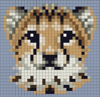 Therian Pixel Art, Scrapbook Drawings, Cute Art Ideas, Minecraft Gifts, Pixel Art Pokemon, Cat Patterns, Leopard Face, Diy Bead Embroidery, Art Pokemon