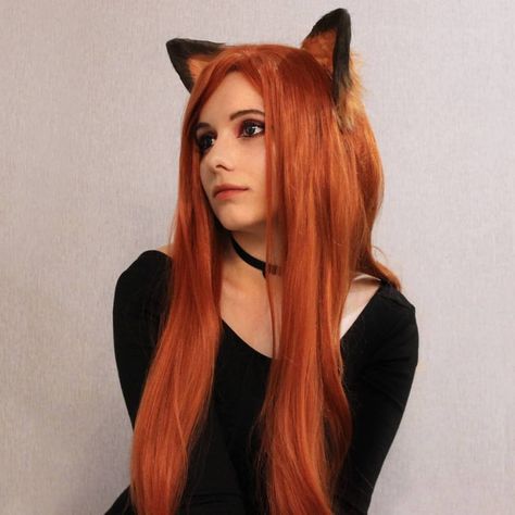 I feel tired and apathetic, aaaa... _________  #foxgirl #cosplayer #cosplay #geek #geekcosplay #cosplaygirl #geekgirl #fox #foxcosplay… Fox Halloween Costume For Women, Cozy Apothecary, Kitsune Cosplay, Animal Oc, Fox Cosplay, Fox Costume, Anime Cosplay Makeup, Couple Costumes, Fennec Fox