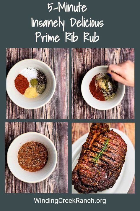 This is the best prime rib rub recipe that you're going to find. It's simple and easy to make, and it will give your prime rib an amazing flavor. You won't regret trying this recipe out! Prime Rib Dry Rub, Best Prime Rib Rub, Prime Rib Rub Recipe Spices, Prime Rib Roast Rub Recipe, Best Prime Rib Rub Recipe, Prime Rib Roast Rub, Prime Rib Rub Recipe, Best Prime Rib, Rib Rub Recipe