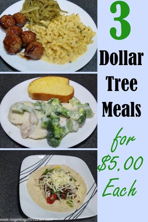 Dollar Store Meals Recipes, Dollar Tree Meals, Poverty Meals, Meals For 5, Train Tree, Fairytale Food, Recipes Budget, Cheap Meal Plans, Save Money On Food