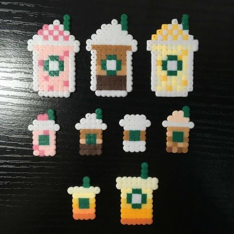 Melt Beads Patterns, Hamma Beads Ideas, Easy Perler Bead Patterns, Melty Bead Patterns, Pearl Beads Pattern, Easy Perler Beads Ideas, Fuse Bead Patterns, Hama Beads Design, 8bit Art