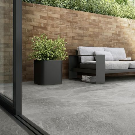 Balcony Tiles, Terrace Floor, Grey Floor, Exterior Tiles, Grey Floor Tiles, Balcony Flooring, Patio Tiles, Patio Flooring, Grey Tiles